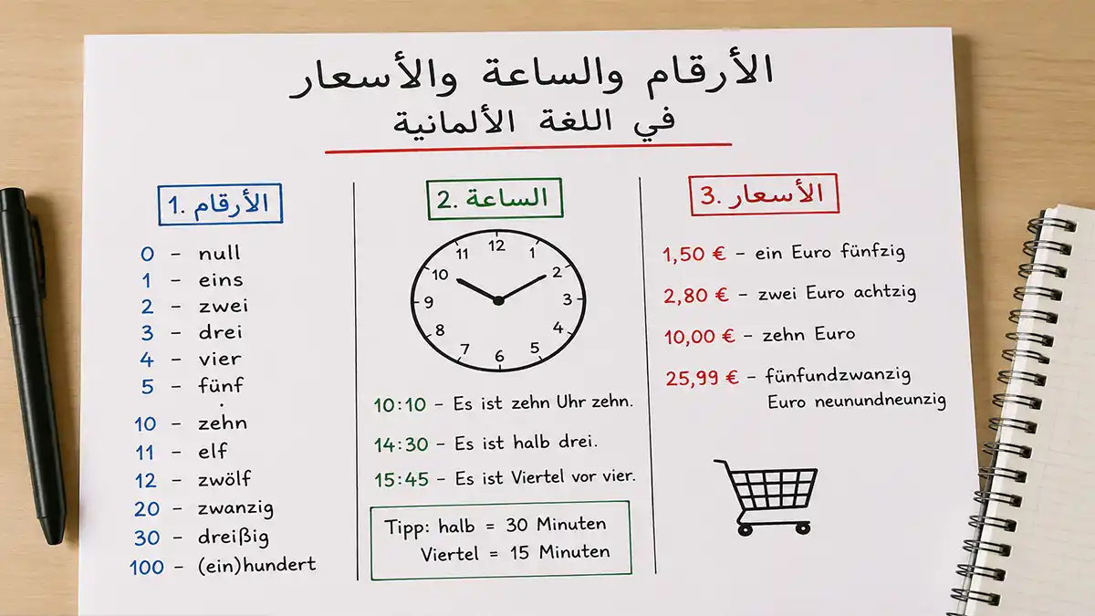 Zahlen und Uhr A1.1